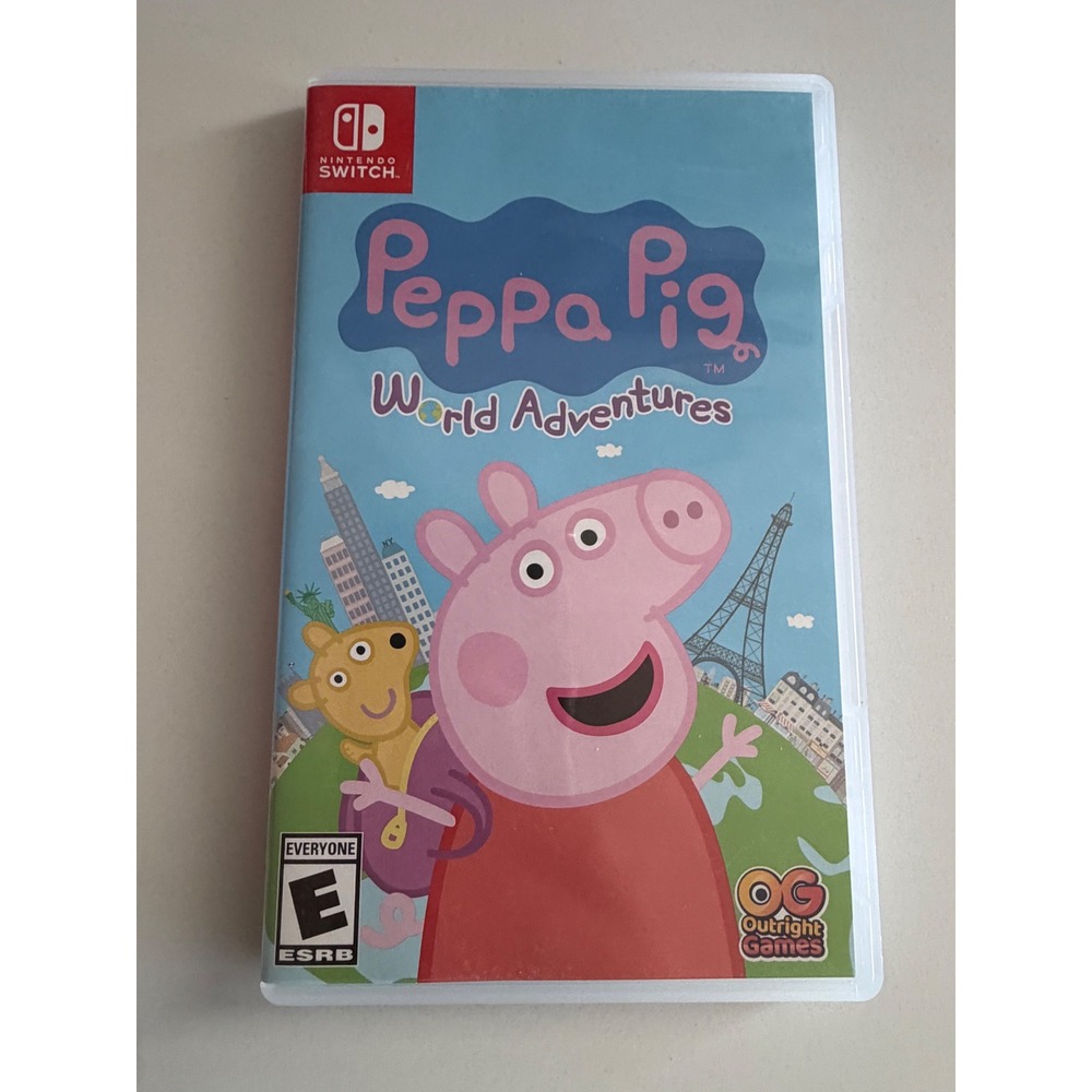 Peppa Pig World Adventures Nintendo Switch Video Game Physical Cartridge E Rated